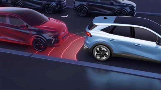 parkeerassistentie achter, vóór & van opzij